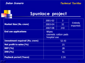 Spunlace  project
