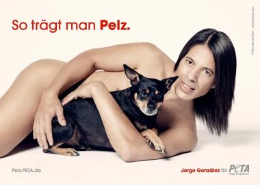 Jorge González für PETA