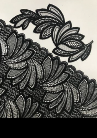 Lace and embroidery by Iluna Group with ROICA™ EF