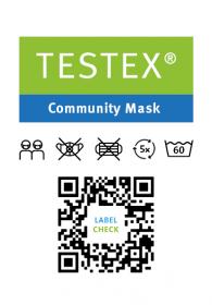 First Swiss “Community Mask” with TESTEX label by Schoeller Textil AG and Forster Rohner AG