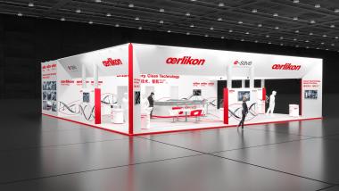 Oerlikon: Booth at ITMA Asia 2021