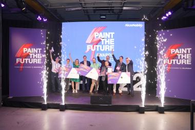 Three Startups receive the Paint the Future award from AkzoNobel