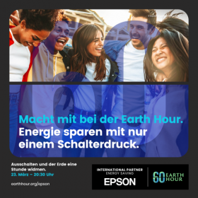 Epson ruft zum „Earth Hour 2024“ auf