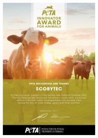 Bakterienzellulose statt Leder: Tierrechtsorganisation verleiht „PETA Innovator Award“ an Leipziger Start-up ScobyTec