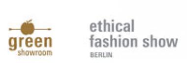 Logo green showroom & ethical fashion show Berlin