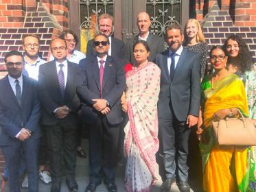 Botschafter Bangladeschs zu Gast an der Hochschule Niederrhein