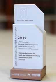 TITK gewinnt Thüringer Innovationspreis 2019 für flexible, metallfreie Heizfolie mit PTC-Effekt