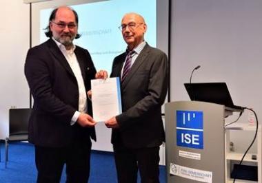 Zuse-Gemeinschaft nimmt Forschungsinstitut ISE aus Chemnitz auf