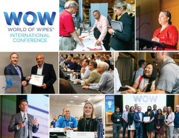 INDA: World of Wipes® Conference attracts Professionals Live and In-Person 