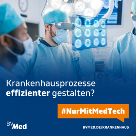 Motiv zur Branchenkampagne #NurMitMedTech