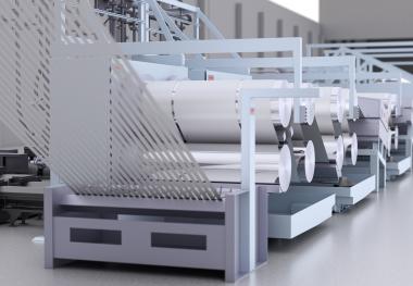EvoSteam-Verfahren von Oerlikon Neumag zur Herstellung synthetischer Stapelfasern