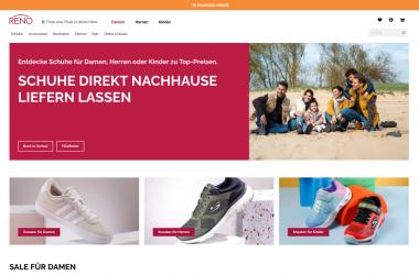 Neuer RENO Online-Shop