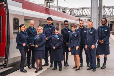 Eurostar: Erste neue Uniformen seit mehr als einem Jahrzehnt