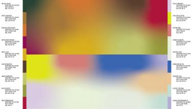 Colour palette Heimtextil Trends 26/27