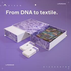 Lifeweave: Turning DNA into Jacquard-woven artworks