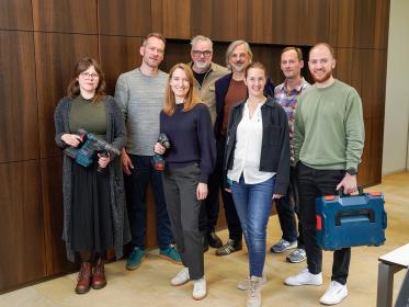 Zum Kick-off von »Untersuchung, Entwicklung und Evaluierung von Strukturen und Zentren des Teilens auf kommunaler Ebene« traf sich das Projektteam bei Fraunhofer UMSICHT in Oberhausen.