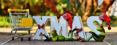 Weihnachts-Shopping