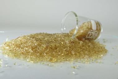 Flame retardant pef granulate