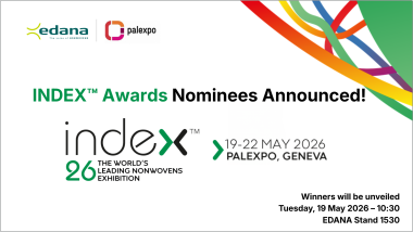 EDANA unveils nominees for INDEX™26 Awards 