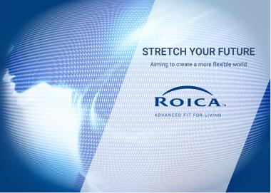 ROICA™: New Global Brand Identity and Digital Experience