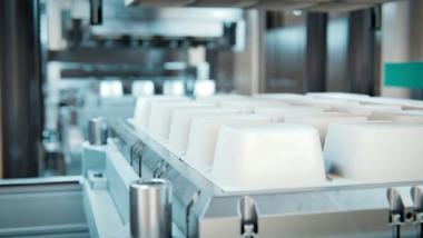 Valmet 3D Fiber technology combines high capacity and speed, automation, and resource efficiency to produce high-quality molded fiber packaging.